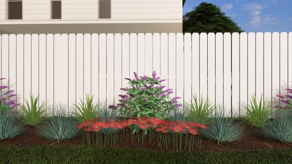 Simple Fence Line Landscaping Ideas: On A Budget - Plant by Number